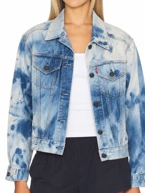 Vintage Levi's Bleached Denim Jean Jacket